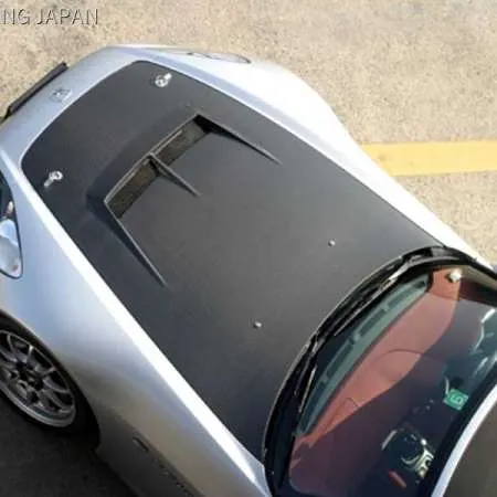 J's Racing Type-S Ventilated Hood CFRP/FRP - Honda S2000