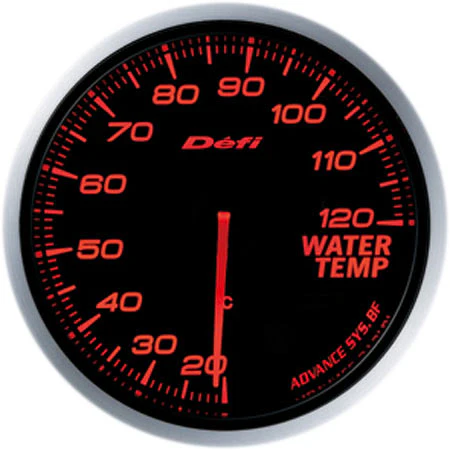 Defi Advance BF Gauge 60MM Water Temp Red