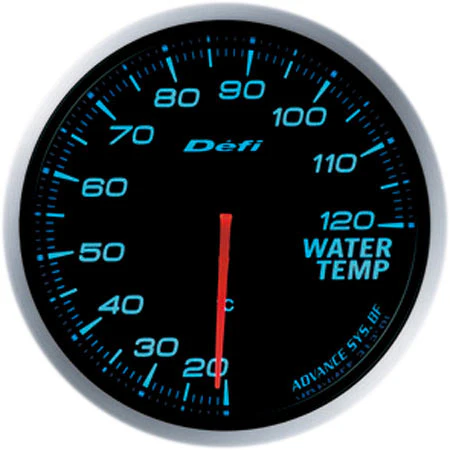 Defi Advance BF Gauge 60MM Water Temp Blue