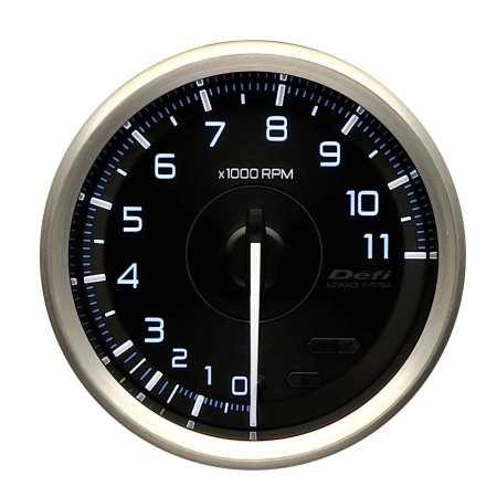 Defi Advance A1 Tachometer 80mm - 11,000 RPM