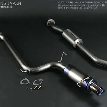 J's Racing Titanium Exhaust FX-PRO 60RS - Acura TSX 04-08