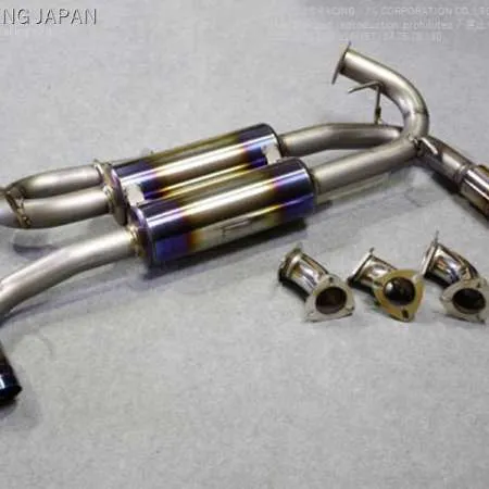 J's Racing Titanium FX-PRO 60RS NA2 Exhaust - Acura NSX 97-05