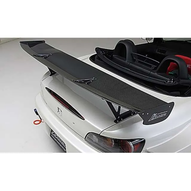 J's Racing 3D GT Wing (Type GT / Wet Carbon / 1700mm) - Honda S2000 00 ...