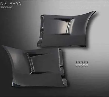 J's Racing Type S Wide Fender Cover Duct (FRP) - Honda S2000 00-09