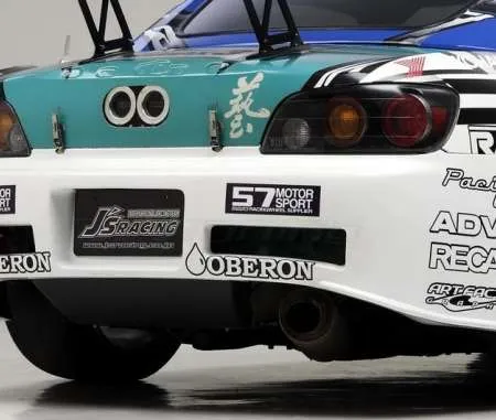 J's Racing Type S Rear Bumper (FRP) - Honda S2000 00-09