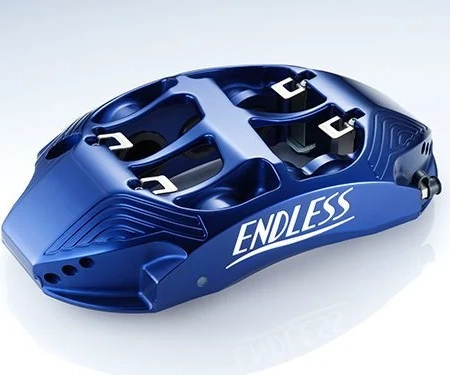 Endless Mono6 Sports [Front] 370x34 2PC Rotor Brake Kit (w/ Pads & Lines) - Audi S3 [8V]