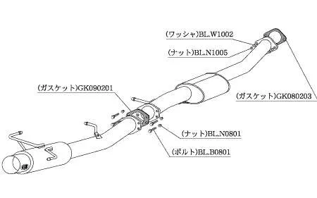 KAKIMOTO RACING HYPER FULLMEGA N1+Rev FOR NISSAN SKYLINE ECR33 / GT-R BCNR33 N31307