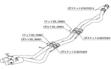 KAKIMOTO RACING HYPER2000 SERIES FOR NISSAN SKYLINE GT-R BNR34 NF1C52