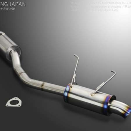 J's Racing R304 SUS Single Exhaust 70RS - Honda S2000
