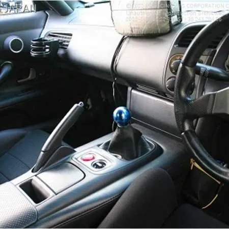 J's Racing Titanium Shift knob - Ti Blue M10x1.5