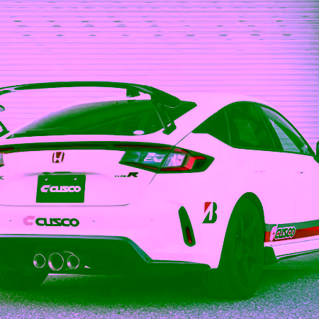 Cusco High Position Rear Wing Stay/Bracket Set  Civic Type R FL5 3F7 821 A