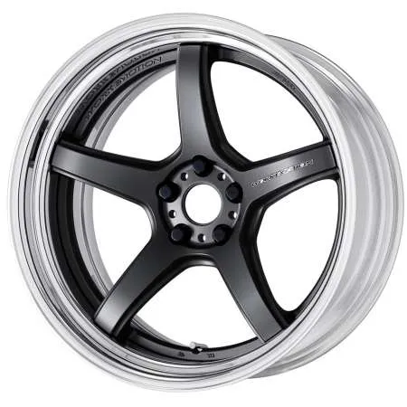Work Emotion T5R 2P Wheel (Full Reverse) / 18x10 / +57 ~ -7 / (A-Disk) Matte Carbon (MGM)