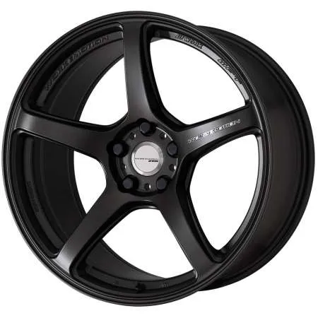 Work Emotion T5R Wheel / 17x7.0 / 4x100 / +43 / (Semi Concave) Matte Graphite (MGK)