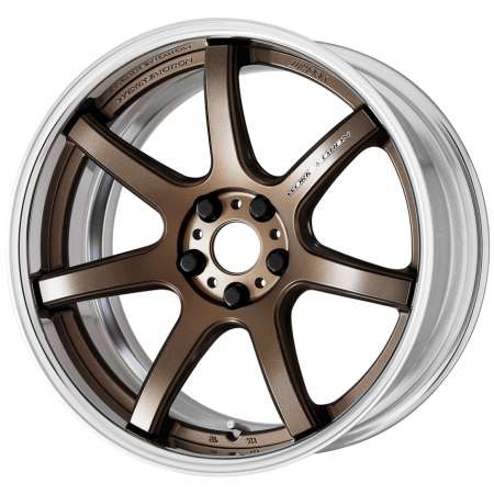 Work Emotion T7R 2P Wheel (Full Reverse) / 18x10 / +55 ~ -7 / (A-Disk) Ash Titanium (AHG)