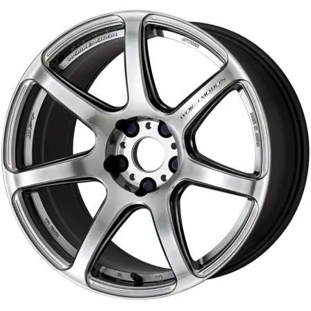 Work Emotion T7R Wheel / 15x5.0 / 4x100 / +45 Glim Silver (GTS)