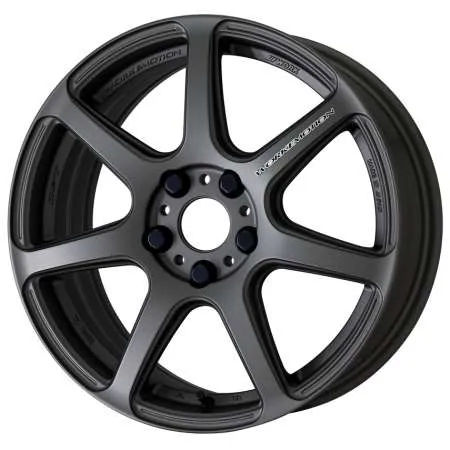 Work Emotion T7R Wheel / 15x5.0 / 4x100 / +45 Matte Carbon (MGM)