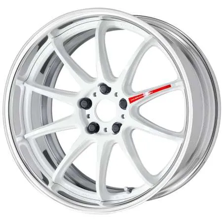 Work Emotion ZR10 2P Wheel (Full Reverse) / 18x10.0 / +57 ~ -7 / A-Disk / Deep Concave Azure White (AZW)