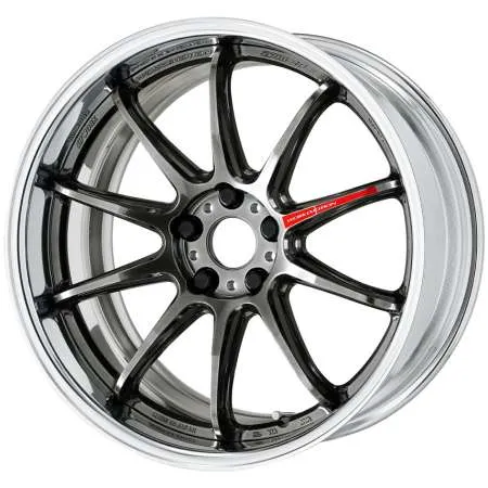 Work Emotion ZR10 2P Wheel (Full Reverse) / 18x10.0 / +57 ~ -7 / A-Disk / Deep Concave Glim Black (GTK)