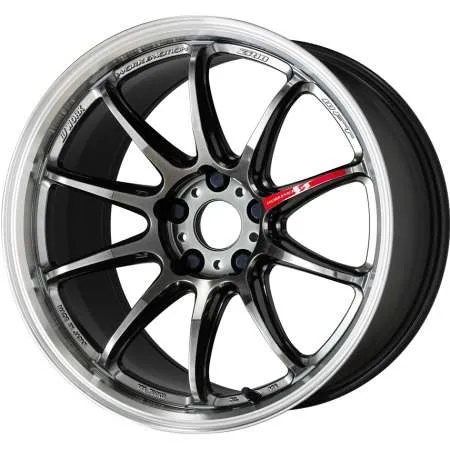 Work Emotion ZR10 Wheel / 15x5.0 / +45 / 4x100 Glim Black Diamond Cut (GTKRC)