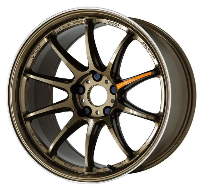 Zr10 Rays WORK Emotion ZR10 15x5.0 +45 4x100 Titanium Diamond Lip Cut (HGLC ...