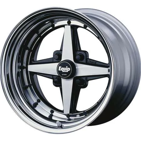 Work Equip 01 Wheel - 14x10.0 / +10 (BP / A-Disk) / 4x100 Black Cut Clear (BP)