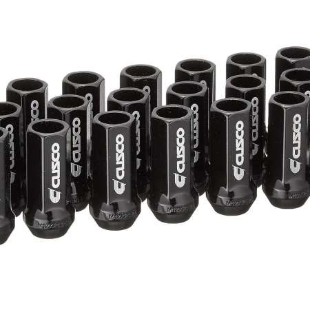 Cusco Wheel Lug Nut Set - M12 x P1.25mm - Black