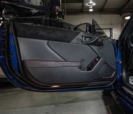 TOM'S Racing Door Kick Panel Protector 2022+ Toyota GR86 / Subaru BRZ