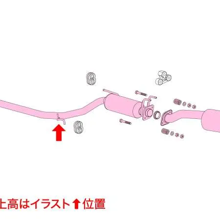 Fujitsubo A-RM Exhaust System (left side exit) - Honda Civic Type R RD2