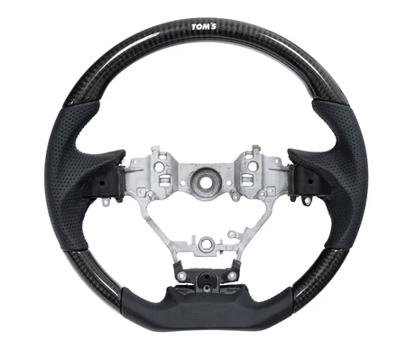 TOM'S Racing Carbon Steering Wheel for Lexus GS / Lexus LX / Lexus RX Black