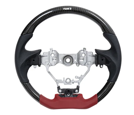 TOM'S Racing Carbon Steering Wheel for Lexus GS / Lexus LX / Lexus RX Red
