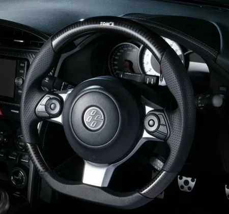 TOM'S Racing Carbon Steering Wheel for 2017-2021 Toyota 86 (After minor change / Kouki)