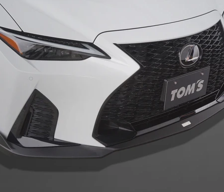 TOM'S Racing Lexus IS300/350 F Sport (2021+) Front Diffuser (Matte Black)