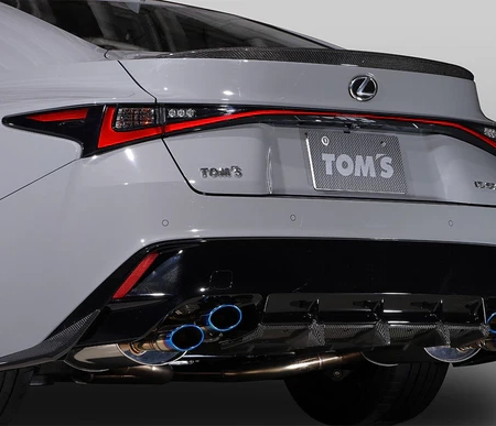 TOM'S Racing Carbon Fiber Rear Side Fin Lexus IS500 (2022+)
