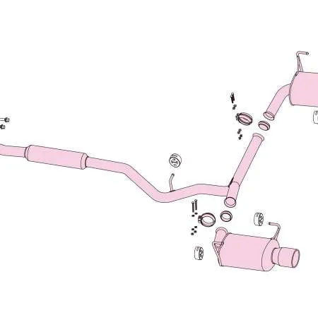 Fujitsubo AR Exhaust System - Subaru Forester 2.0 Turbo AT/MT SH5