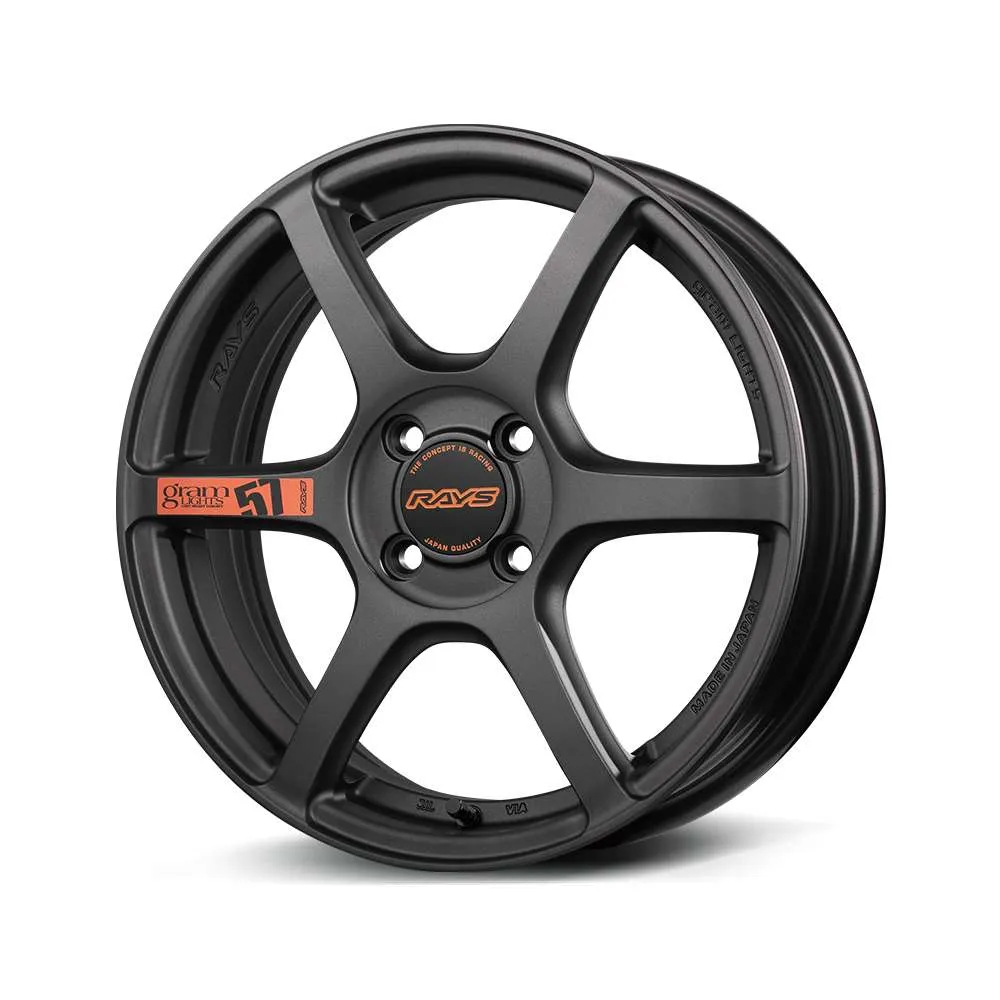 RAYS GRAM LIGHTS16x7.0J Pcd 100+42 H4 4本 RAYS gramLIGHTS 57C6 Spec D 16x5.5J +45 4x100 Matte Super Dark