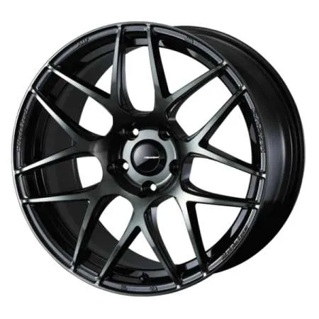WedsSport SA27R 17x7.5 +45 5x114.3 Weds Black Clear