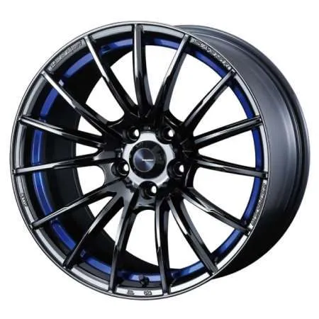 WedsSport SA35R 17x7.5 +38 4x100 Blue Light Chrome II