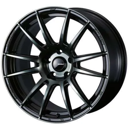 WedsSport SA62R 17x7.5 +45 5x114.3 Weds Black Clear