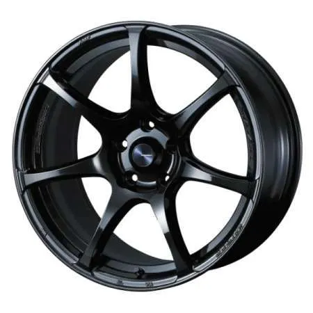 WedsSport SA75R 17x7.5 +45 5x114.3 Hyper Black Clear II
