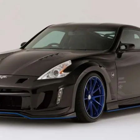 Varis 370Z Z34 ARISING II Front Bumper FRP (for use with OEM DRL's)