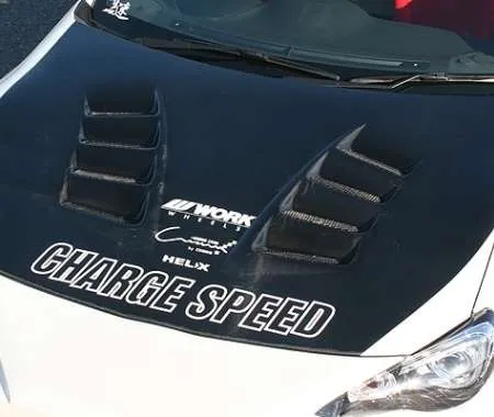 ChargeSpeed 86 ZN6 late model bonnet with duct, FRP