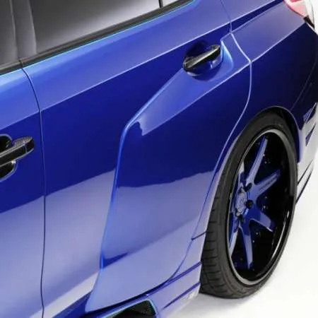 ChargeSpeed WRX STI/S4 VA# CS Rear Wide Blister Fender 30mm Wide on Each Side FRP