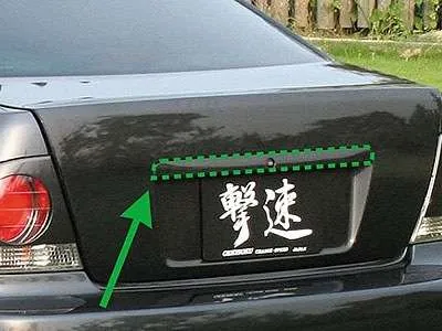 ChargeSpeed Altezza SXE/GXE10 Trunk Finisher Carbon