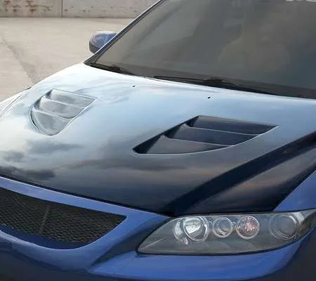 ChargeSpeed ATENZA GG#P Early model bonnet with duct, FRP