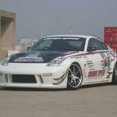 ChargeSpeed Fairlady Z Z33 3-piece set (front TYPE-1, side, rear) FRP