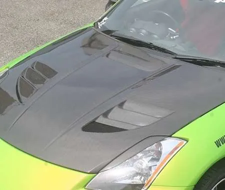 ChargeSpeed Fairlady Z Z33 Bonnet with duct FRP