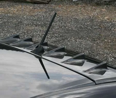 ChargeSpeed Fit GE # Early model roof fins Carbon