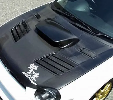 ChargeSpeed Impreza GD# A/B Bonnet FRP with Duct