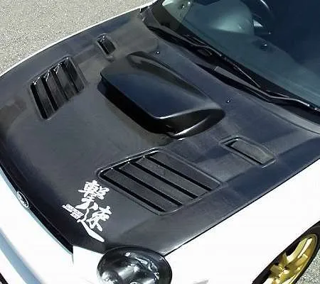 ChargeSpeed Impreza GD# A/B Bonnet FRP with duct