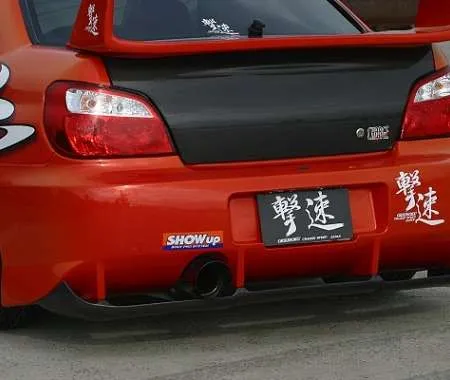 ChargeSpeed Impreza GD# A/B Rear Bumper TYPE-2 without diffuser